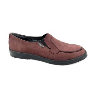Mephisto Shoes Womens Size 10 Burgundy Leather Slip On Cool-Air Leila Loafers
